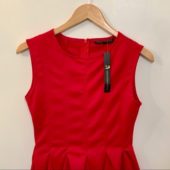 Western Style Sleeveless Dress NWT - Picture 3 of 9